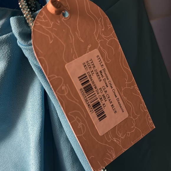 Meshki DIONNE
Criss Cross Diamante Maxi Dress 🤩 NWT - Picture 8 of 11